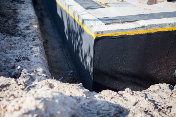 Professional Waterproofing technician working in Pardeeville, WI